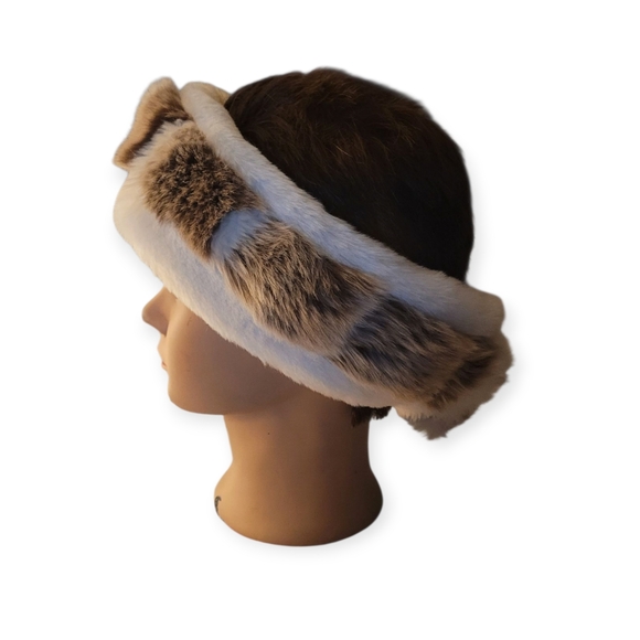 Faux Fur Headband - Picture 2 of 6